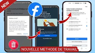 Comment supprimer Gmail de Facebook Vérifiez votre problème de messagerie [upl. by Nodlew]