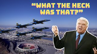 Blue Angels Shock NFL Crowd with Unexpected Flyover What Really Happened featuring George Dom [upl. by Acisey]