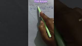 Nice Olympiad Question  Solve Easily  maths mathstricks ytshorts olympiad exam [upl. by Eiramlehcar]