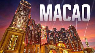 Macao China 4k  ¿las Vegas de Asia Esta ciudad gana 3 veces más que Las Vegas [upl. by Enaelem]