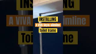 Installing a VIVA Skylo slimline toilet frame [upl. by Ayikaz446]