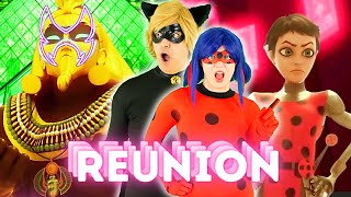 First Time Watching REUNION  COSPLAYERS REACT to MIRACULOUS LADYBUG Season [upl. by Tnahsin]