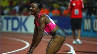 Carmelita Jeter 1067 vs ShellyFraserPryce 2009 Greece [upl. by Frasier]