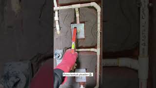 bodyshower fitting  plumber work training  plumber [upl. by Ilagam]