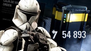 ABRIENDO 50000 CRÉDITOS de CAJAS en STAR WARS BATTLEFRONT 2 [upl. by Dianna]