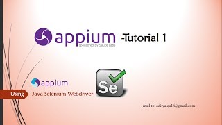 Introduction to Appium in depth  android amp iOS testing framework [upl. by Gavra158]