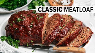 BEST EVER MEATLOAF RECIPE  With the Tastiest Glaze [upl. by Ramilahs]