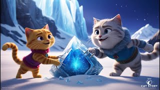 Feline and the Frozen Realm Mochi’s Arctic Quest  ASCC  Stories 131 cat cute ai catlover [upl. by Natiha]