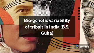 PaperII Biogenetic Variability in Tribals BS Guha [upl. by Namreh473]