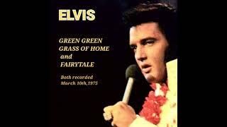 ELVISGreen Green Grass Of HomeFairytale 1975 LP sound [upl. by Cochran102]