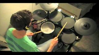 Shakira  Rabiosa drum cover Impro Theo Saenger [upl. by Idnib]