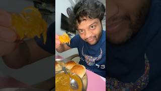 Buttery Pav Bhaji ❤️ food foodie eating shorts short viral viralvideo trending yt tasty [upl. by Lochner]