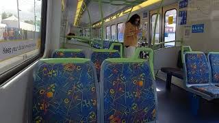 Clifton Hill train ride to Mernda station Melbourne Australia [upl. by Willow323]