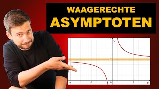 ASYMPTOTEN im Mathe Abi Gib die waagerechte Asymptote an  HOW TO MATHE ABI 2022 KURVENDISKUSSION [upl. by Llet271]