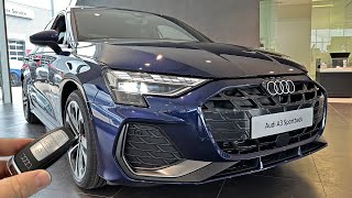 New Audi A3 Sportback S Line FACELIFT 2024 35 TFSI  Visual Review amp Sound [upl. by Einnus877]