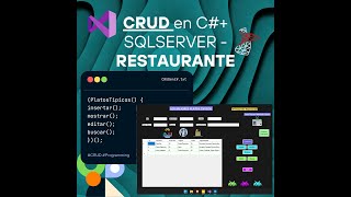 ✅CRUD en C  SQLServer con Diseño MODERNO  PROYECTO COMPLETO💻  2022✅programacion facil parati [upl. by Blancha]