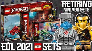 LEGO Ninjago Sets Retiring At The End of 2021 😭 [upl. by Woodring527]