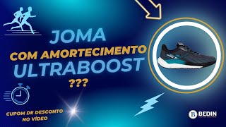 JOMA COM AMORTECIMENTO ULTRABOOST  Review Completa – Tênis Joma Super Cross 7 Reactiveball [upl. by Yebloc270]