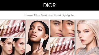 DIOR Forever Glow Maximizer Liquid Highlighter [upl. by Adialeda492]