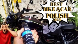 all in one for bike amp car polishbest bike polish Dazzler bike amp car polishbikeplosh [upl. by Arbrab]