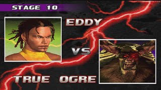 EDDY GORDO VS TRUE OGRE  TEKKEN 3 [upl. by Garson]