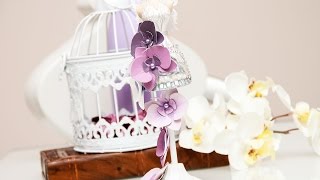 Spellbinders Create an Orchid Tutorial S2162 [upl. by Medina]