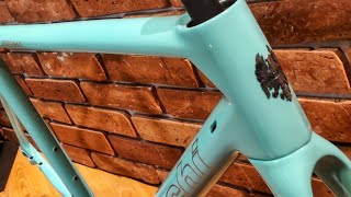 Bianchi Specialissima custom painting [upl. by Harat220]