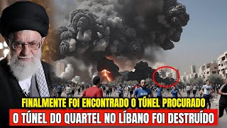 Finalmente o Túnel Procurado Foi Encontrado O Túnel do Quartel no Líbano Foi D3struído [upl. by Eatnom]