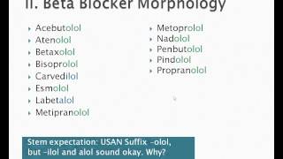 How to pronounce metoprolol Memorizing Pharmacology Extended Explanation [upl. by Katharina]