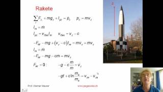 Thermodynamik des Raketentriebwerks [upl. by Meryl]