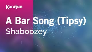 A Bar Song Tipsy  Shaboozey  Karaoke Version  KaraFun [upl. by Cirenoj]