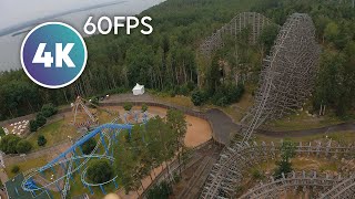 Wildfire  Kolmården 4K 60fps Onride POV [upl. by Adialeda48]