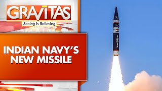 Indian Navys New Missile Could Hit Karachi From Mumbai  Gravitas  WION [upl. by Naesed]