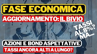 UN BIVIO per gli investitori  FASE ECONOMICA  INVESTIMENTI 2024 [upl. by Aldarcy]