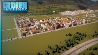 PIERWSZE zagęszczenie MIESZKAŃCÓW w Cities Skylines [upl. by Nnylorac]