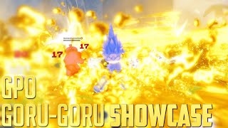 GPO GORU GORU NO MI SHOWCASE  ГПО [upl. by Damal730]