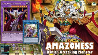 TIER 0 Amazoness Deck Meta 2024 🐾 Self Damage amp Banish Attacking Monster YuGiOh MASTER DUEL [upl. by Barmen]