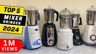 Best Mixer Grinder India 2024 ⚡ Sujata  Bosch  Philips  Bajaj  Preethi ⚡ 500W  750W  1000W [upl. by Notse]