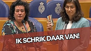 Caroline van der Plas pakt linkse boomknuffelaar aan Ik SCHRIK daar van [upl. by Dalury]