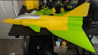 3D printing an RC plane using prefoamed PLA [upl. by Tnomed]