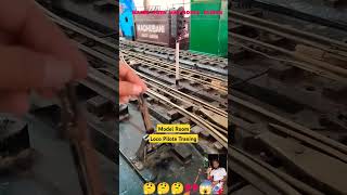 How is a railway model madeरेलवे railway shortvideo locomotive [upl. by Assennev]