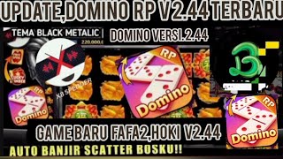 DOMINO RP V244 TERBARU‼️DOMINO MOD TEMA BLACK METALIC TANPA PASWORD‼️ [upl. by Medina]