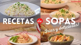 Ponle sabor a tu mesa con 5recetas de pastas frías deliciosas  Recetas de sopas  Cocina Vital [upl. by Willet]