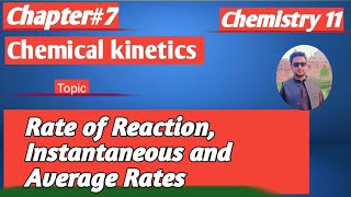 lec1 Rate of Reaction and Types  unit of rate of reaction  Chemistry 11 new federal board 2024 [upl. by Eimas]