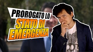 Il governo proroga lo stato di Emergenza cosa significa [upl. by Martynne830]