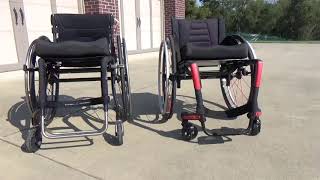 Carbon Fiber Wheelchair comparison Panthera vs Apex [upl. by Annice]