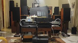 Musical fidelity pre Bryston 3 B power amplifier Spendor SA 2 BBC Reference speakers [upl. by Ennavoj]