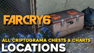 Far Cry 6 All Criptograma Chest amp Charm Locations Thats Puzzling Trophy  Achievement Guide [upl. by Secnirp265]