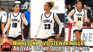 Minnetonka Shows Out vs Stewartville Aaliyah Crump Drops 31 Points [upl. by Boj]