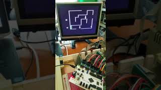 MCL65 6502 FPGA core running Castle Wolfenstein on Apple II [upl. by Aelahs104]